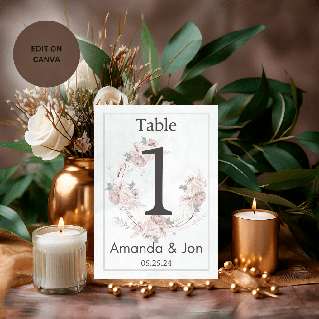 Table Sign 5" x 7"