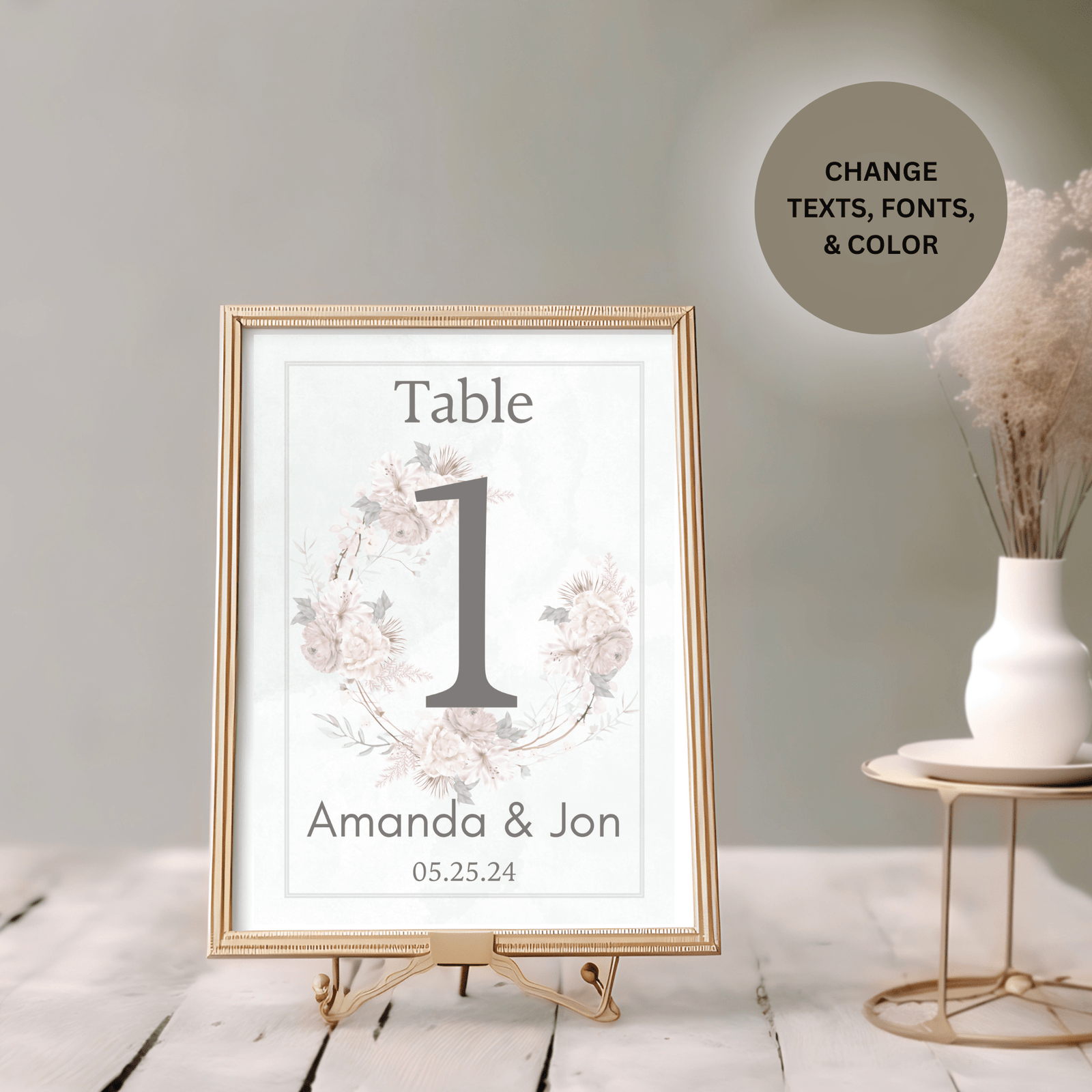 Table Sign 5" x 7" - Image 2
