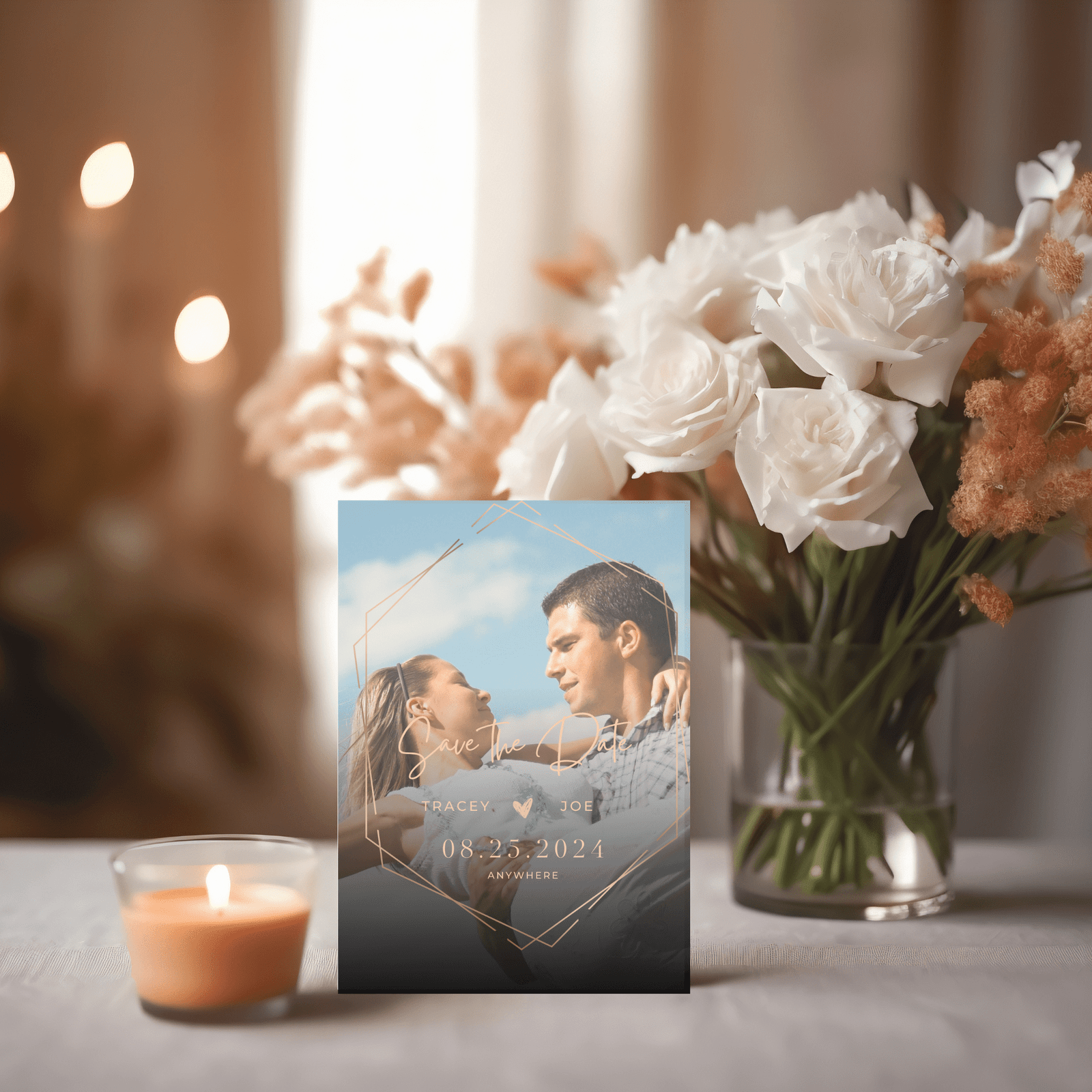 Save The Date card 5" x 7" Photo - Image 1