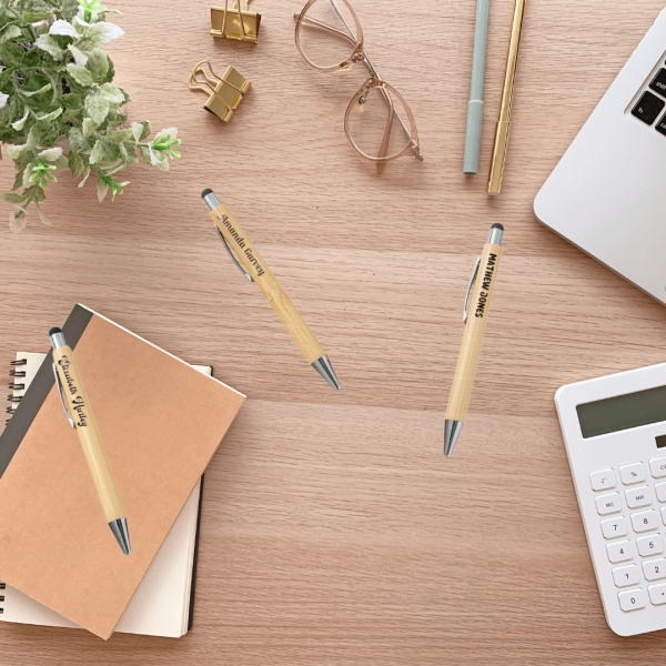 Custom Bamboo pen - Image 4