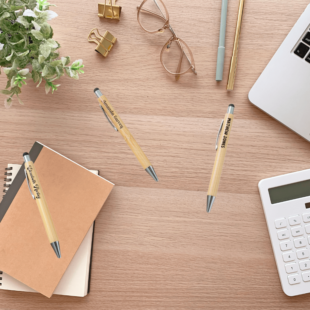 Custom Bamboo pen - Image 4