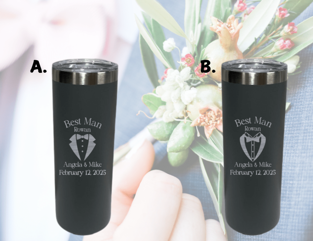 Wedding Best Man Tumbler