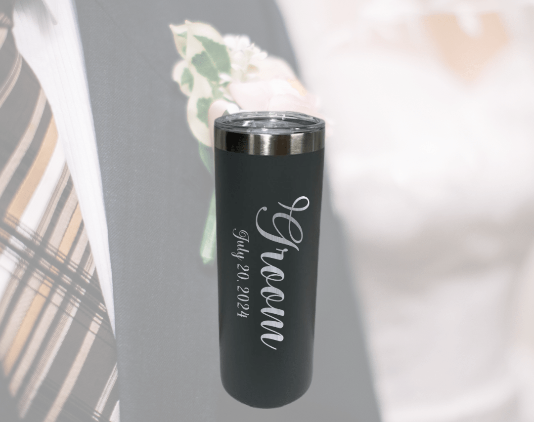 Wedding Groom Tumbler - Image 1