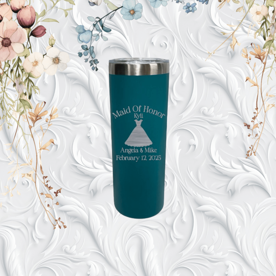 Wedding Maid Of Honor Tumbler - Image 1