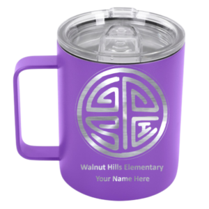 12OZ COFFEE, PURPLE, Chinese Immersion