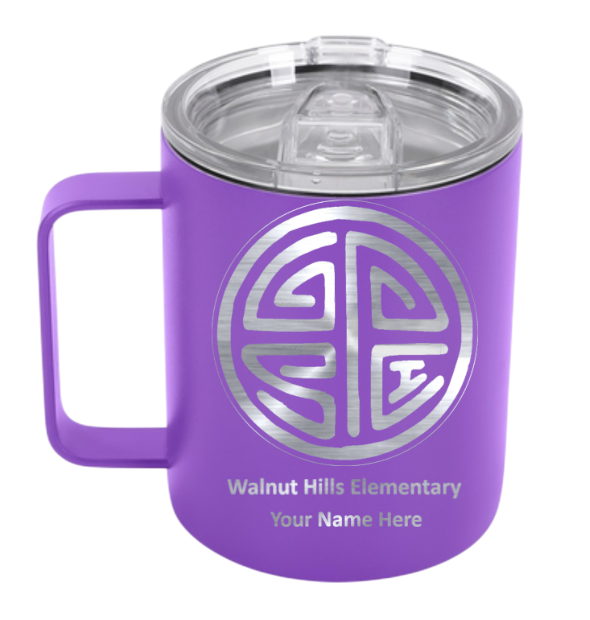 12OZ COFFEE, PURPLE, Chinese Immersion