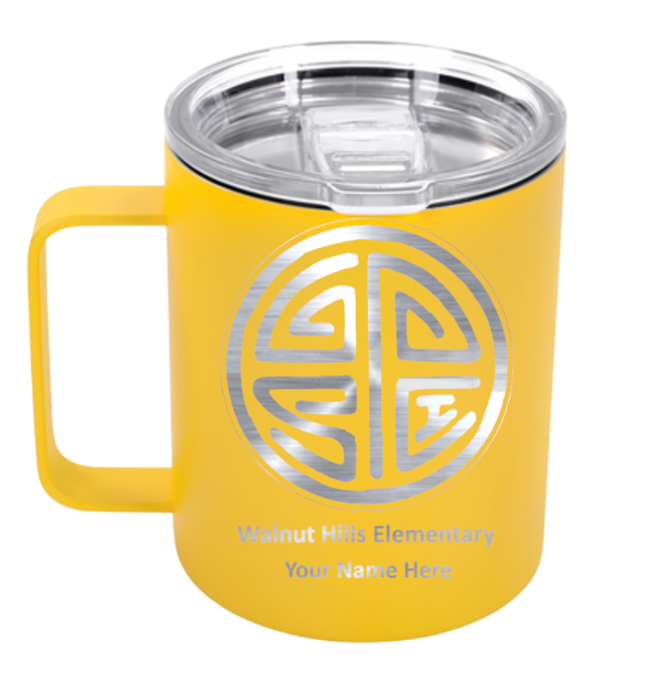 12OZ COFFEE, YELLOW, Chinese Immersion
