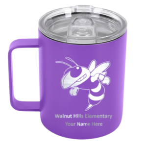 12OZ COFFEE, PURPLE, Yellow Jacket