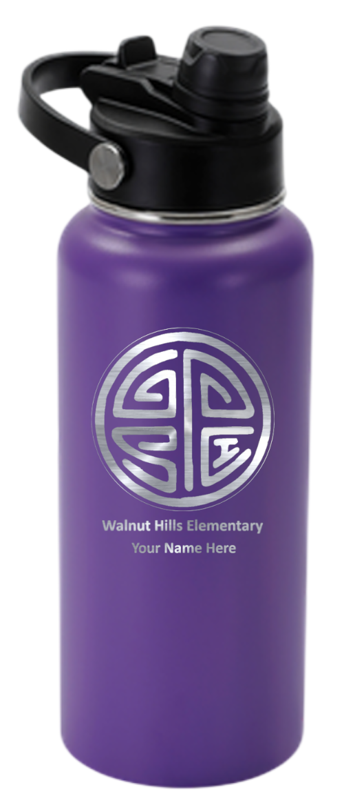 32OZ HYDRO, PURPLE, Chinese Immersion