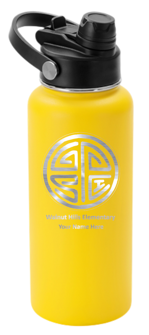 32OZ HYDRO, YELLOW, Chinese Immersion