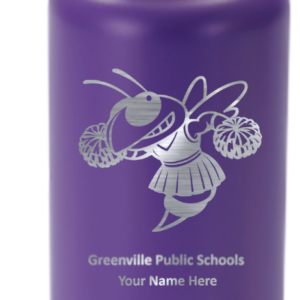32oz Hyro, purple, cheerleader