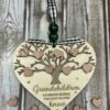 Grandparent Tree with multiple hearts