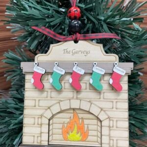 Family Fireplace Ornaments - Image 1